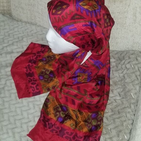 ECHO SCARF  SUPERSLIMS RED    Slims - Picture 9 of 10